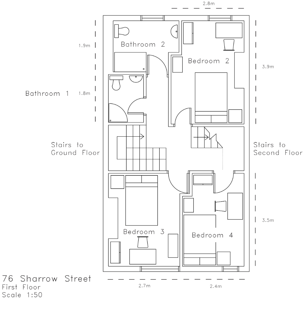 Student Lets Sheffield - First Floor